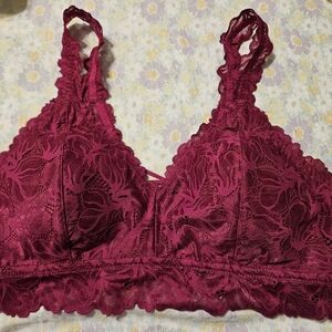 Maurices plum color bralette size large